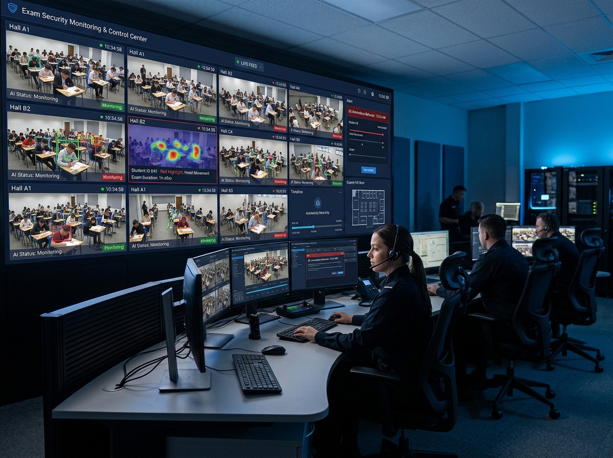 Command Center Video Wall Monitoring
